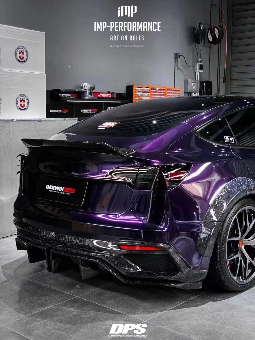 New Product Model 3 Wide Bodyki for the Tesla MODEL 3 Body Kit Upgrade IMP Style Front and Rear Bumper Spoilers