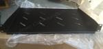 600mm 4 Port Patch Panel Black Network Floor Rack Cold Rolled Steel