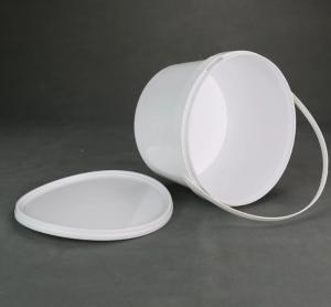 Wholesale 1L Food Storage Drum Bucket HDPE Transparent With Lid Handle from china suppliers