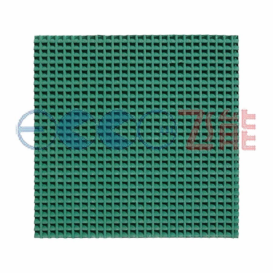 Green Rubber Prefabricated Running Track Roll 13mm IAAF Certificate UV Resistant