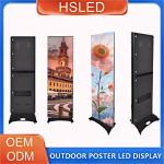 LED POSTER DISPLAY STANDing Display Screen Poster Led Advertising 640*1920