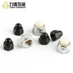 Rubber Hex Stainless Steel Cap Nuts Nature Color GB/T19001 Approved DIN1587