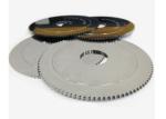Round Cast Iron Cutting Carbide Blade , Tungsten Carbide Cutting Blades With 100