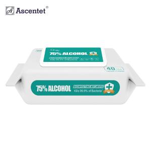 Wholesale Custom 50Pcs Household Cleaning 75% Alcohol Disinfecting Wet Antibacterial Wipes Medical Alcohol Wipes from china suppliers