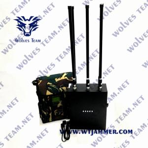 Wholesale Internal Battery 6 Bands 80W Electronic Signal Jammer For Police from china suppliers