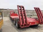 Used China No1 Domestic Brand Sitaier D7b 3 Axles Flat Bed Trailer Zz4253V3241e1
