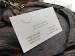 Custom Gold Foil Stamped Business Cards Offset Printing ISO 9001 Approved