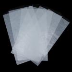 57gsm 60gsm Glassine Paper Blue White Release 0.046mm White Self Adhesive