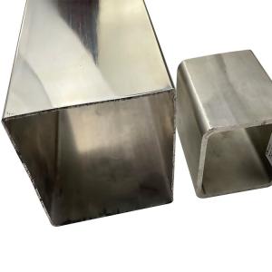 Wholesale 201 304 316 Grade Inox Welded Tube 100mmx100mm Large Size Stainless Steel Square Pipe 1.5mm-5.0mm Thickness from china suppliers