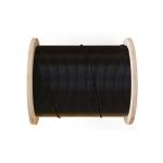 GYXTW Light Armored Duct Fiber Optic Cable G652D OM1 OM2 OM3 Black Color