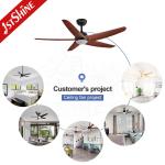 Support Dimmer 52 Inch/OEM 110-220V Nordic Popular Sale ABS Ceiling Fan with DC