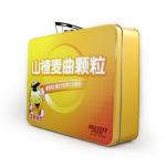 gift tin box with plastic handle