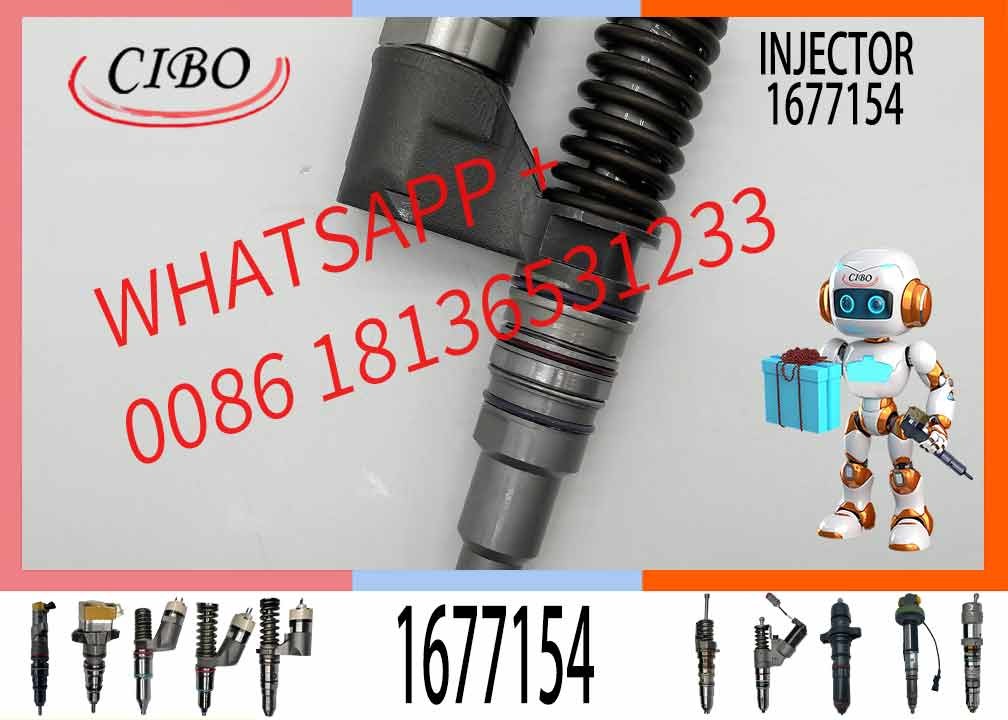 Excavator Injector 1677154 BEBE4B01001 8112556 for A0 A3 Diesel Engine Parts Nozzle Assembly Auto Parts
