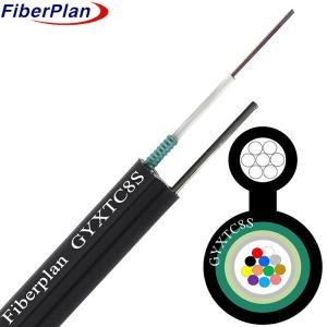 Wholesale GYXTC8S 2-24 Core Fiber Optic Aerial Cable Flexible And Durable Figure 8 Aerial Cable from china suppliers