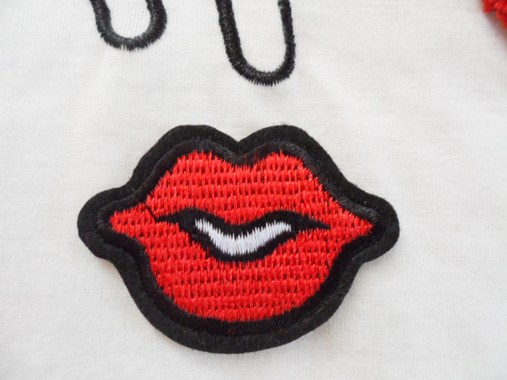 Hot Fix Motif Gold Wire Embroidery Flower Applique