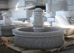 Natural Veins Decorative Landscaping Stone For Park Outdoor Granite Fountain