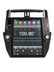 12.1 Inch Tesla Vertical Screen Auto Radio Car For Toyota 2010-2013 Prado