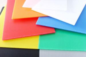 Wholesale 0.157'' Corrugated Plastic Sheet Antibacterial Leiser PP Hollow Board from china suppliers