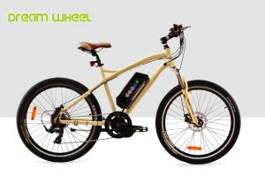 Wholesale 32km/H Mens Mid Motor Electric Bike , 36V 350W Mid Motor Electric Mountain Bike from china suppliers