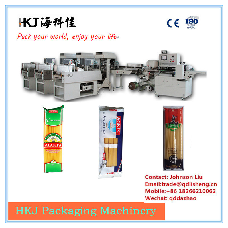 Automatic long cut pasta packaging machine