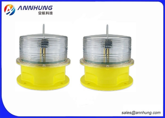 Flashing LED Marine Navigation Lights IP67 Protection Standard Red Emitting Color