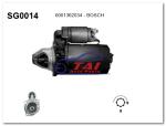 0001109014 - BOSCH, 0001223001, 0001218018, Auto Parts Starter Motor, A11VI45 -