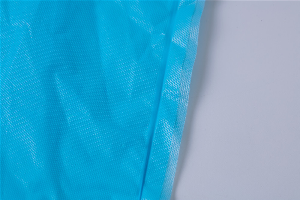 Latex Free Medical Isolation Gown , Cpe Plastic Gown Environment Friendly