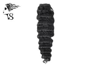 Wholesale 22 Inch 8A Indian Remy Real Human Hair Extensions Deep Wave For Black Ladies from china suppliers