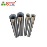 Rose Gold Square Welded Tube 316 Decorative Steel Welded Pipe 108mm OD