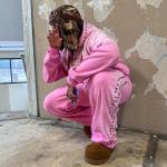 Custom Pink Diamond Hoodie Set Rhinestone Acid Wash Vintage Embroidered Hoodies