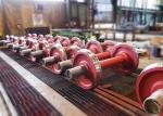 Carbon steel foundry cooling line rail wheel freight wagon wheel