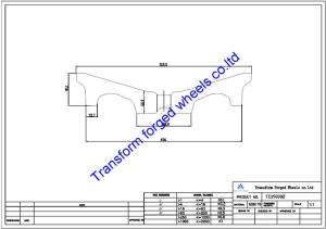 Wholesale TC190002 19 inch forged center disk blanks from china suppliers