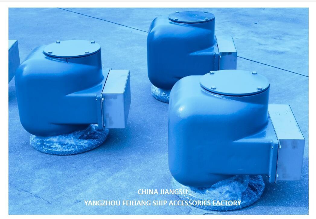 BILGE OIL W. T. AIR VENT HEAD NO.533HFB-150A MARINE AIR PIPE HEAD BODY CAST IRON WITH STAINLESS STEEL FLOAT