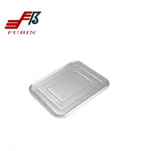 Wholesale Airline Aluminium Foil Container Lid Rectangle FDA Approval from china suppliers