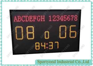 Wholesale LED Football/ Soccer scoreboard with team name and time display from china suppliers