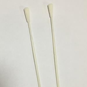 Wholesale 3.5cm Break Point Throat Swab Stick , Nylon Flocked Nasopharyngeal Swab from china suppliers