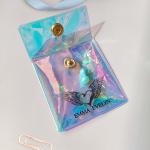Wholesale Holographic Packing Bag Jewelry Pouch Custom Frosted Zipper Bag For