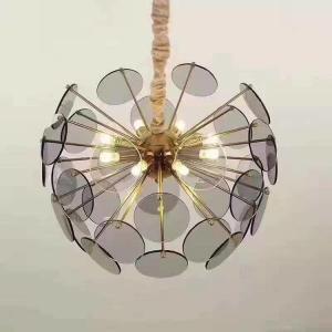 Wholesale Decorative Post Modern Glass Luxury Led Crystal Chandelier Bedroom Dining Room from china suppliers