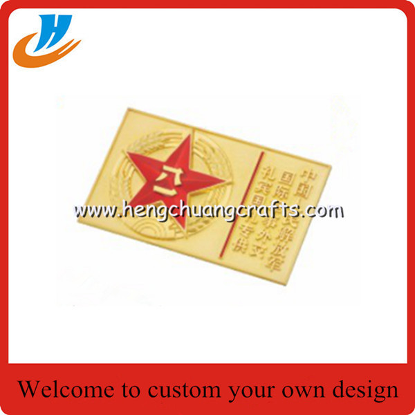Hospital badge medals badge Army Medal badge pin custom wholesale