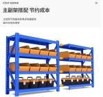 High Quality 300kg/layer Supermarket Shelves Gondola Double Sided Metal Racks