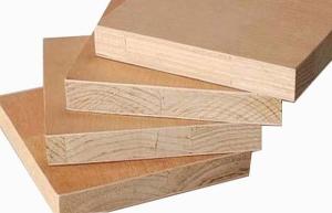 Wholesale Stable Performance Wood veneer Block board , UV Coated 25mm Block board from china suppliers