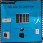 18000 Btu 36000 Btu Split Wall Mounted Air Conditioner Battery Powered Air