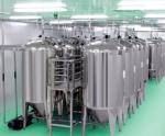 1000L Pharmaceutical Storage Tank Vertical Steel Storage Tank 0.5 MPa