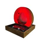 Outdoor Oem Corten Steel Fountain Landscape Home Garden Decor