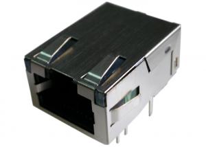 China 1368398-2 1x1 Gigabit Tab-up Low Profile Rj45 10/100/1000 With Magnetics W / LED on sale