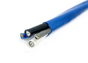 Wholesale RG6U+CAT5E 75 Ohm Coaxial Cable 4 Core Complex With Lan Cable CATV CCTV from china suppliers