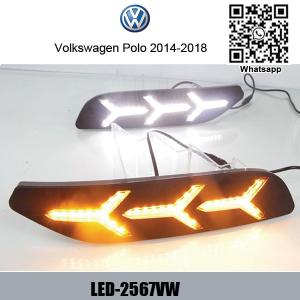Wholesale Volkswagen VW POLO Car DRL LED Daytime driving Lights aftermarket from china suppliers