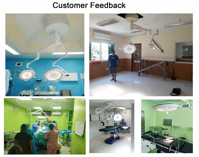 Hospital Surgical Instrument Operation ICU Room Medical Shadowless Operating Lamp With LED Cold Light Source ECOP001