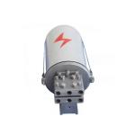 Aluminum Alloy Metal Joint Box for 2 In 2 Out Cable Ports 48 Cores Pole Aerial