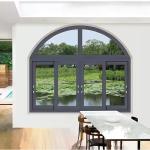 Commercial Aluminum Horizontal Sliding Windows Soundproof Heat Insulation